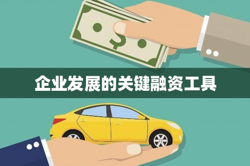 平昌企业发展的关键融资工具