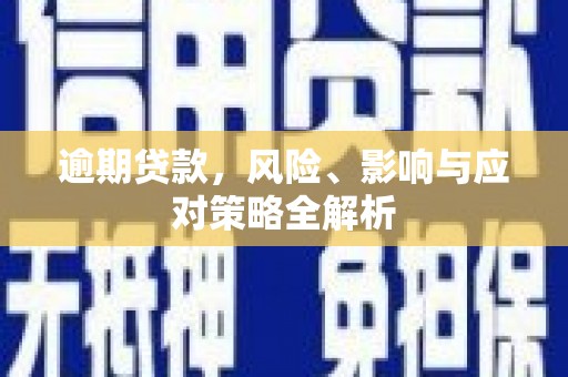 平昌逾期贷款，风险、影响与应对策略全解析