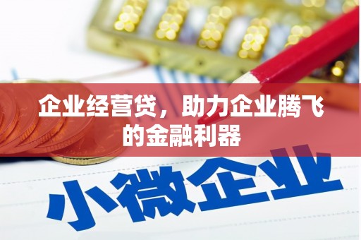 平昌企业经营贷，助力企业腾飞的金融利器