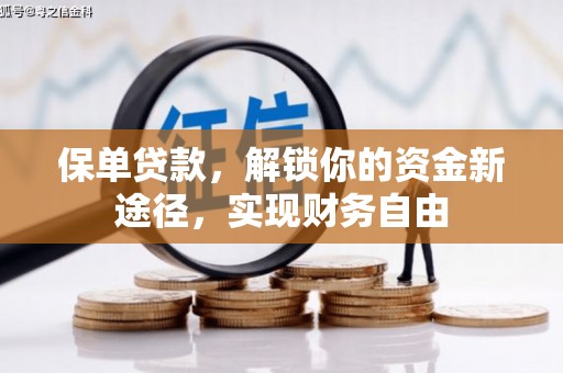 平昌保单贷款，解锁你的资金新途径，实现财务自由