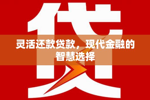 平昌灵活还款贷款，现代金融的智慧选择
