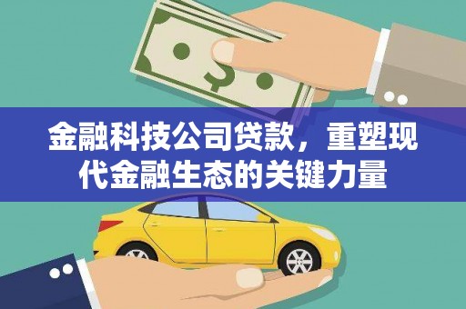 平昌金融科技公司贷款，重塑现代金融生态的关键力量